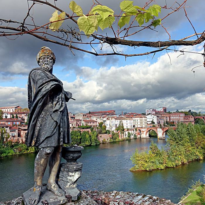 Albi - Immobilier - CENTURY 21 Lapérouse - vue depuis Jardins du Palais de la Berbie